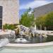 Fountain in Los Angeles, California city