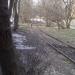 Бывшая заброшенная промышленная железнодорожная ветка в городе Москва