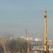 Демонтированная дымовая труба в городе Москва