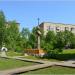 Памятный столб в городе Москва