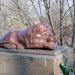 Скульптура льва в городе Николаев