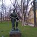 Nikola Vaptsarov Statue in Sofia city