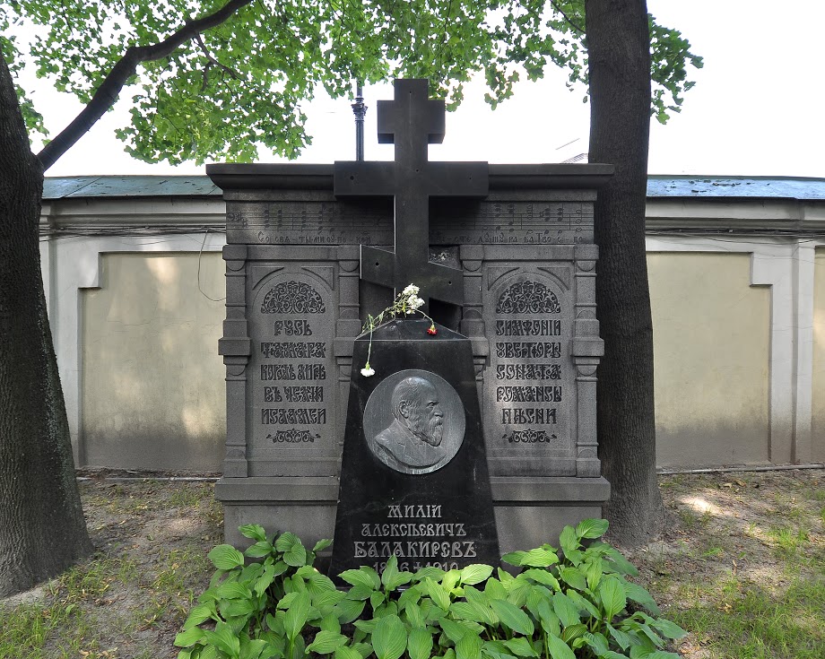 Tomb Of Russian Pianist, Conductor And Composer Mily Balakirev - Saint 