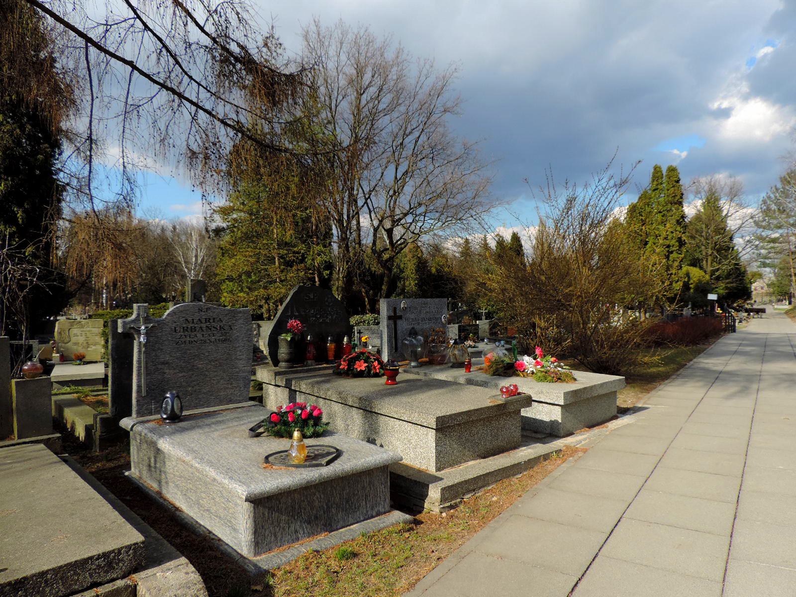 The Grave Of Tadeusz Fory Warsaw