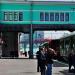 Надземный пешеходный переход в городе Новосибирск