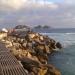 Quebra Mar e Pier da Barra na Rio de Janeiro city