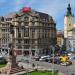 Adam Mickiewicz Square in Lviv city