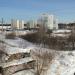 Опоры бывшего моста в городе Екатеринбург