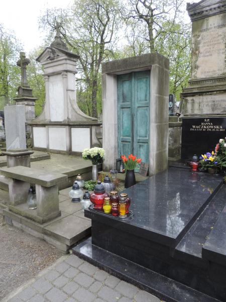 The grave of Marcin Pawłowski - Warsaw