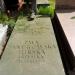 The grave of Ewa Bandrowska-Turska in Warsaw city
