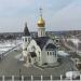 Территория храма Сергия Радонежского в городе Югорск