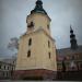 Cathedral's belfry in Kielce city