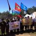 Лагерь военно-поисковой экспедиции в городе Севастополь