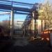 Трубопроводная эстакада в городе Череповец