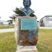 Bust of Margaret Thachter in Stanley city