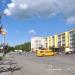Площадь Ленина в городе Черняховск