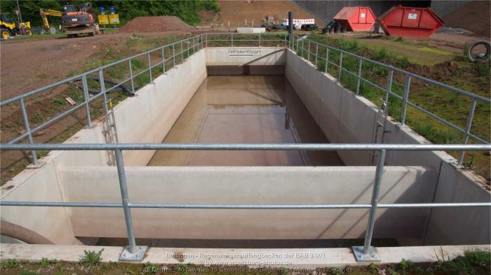 Regenwasserauffangbecken