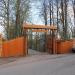 Деревянные ворота парка «Городок» (ru) in Ruza city