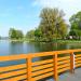 Drewniany most in Suwałki city
