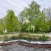 Клумба в городе Берёзовский