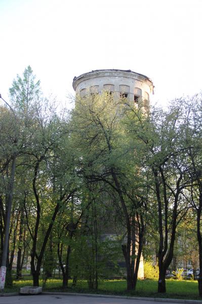 Старая водонапорная башня в городе Обнинске | АЙК Обнинск