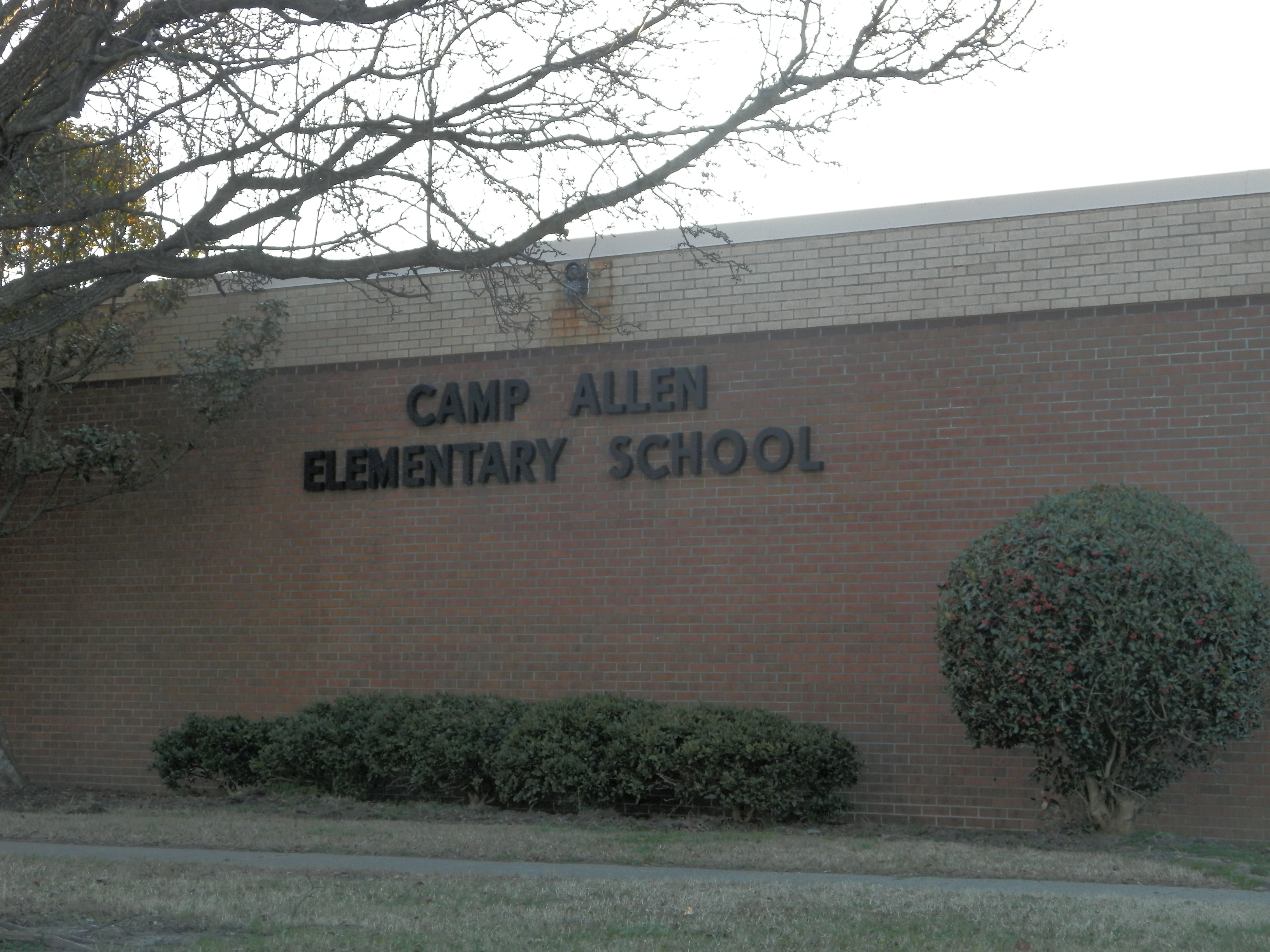 1969 Camp Allen Elementary School Building Norfolk, Virginia