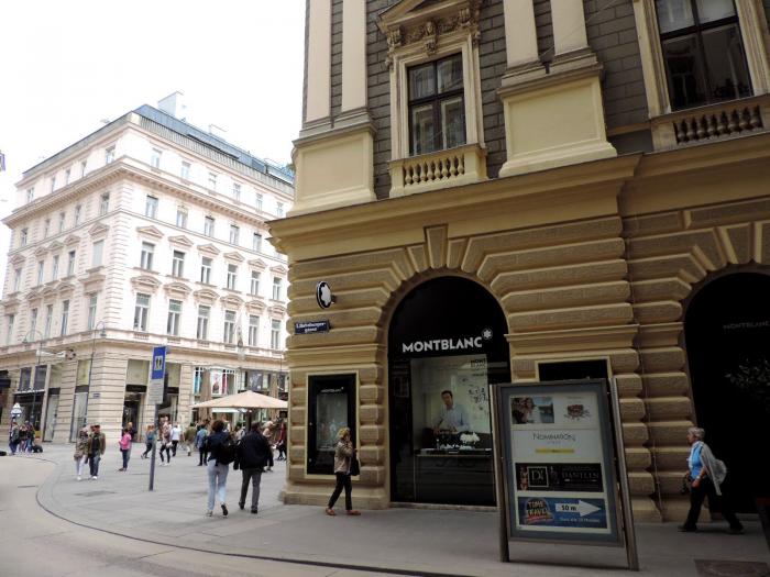 Montblanc wien discount graben