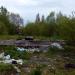 Открытый участок теплотрассы в городе Череповец