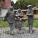 Monument to heroes of famous Soviet comedy film Mimino