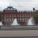 Фонтан на пл. Дерунова в городе Рыбинск