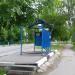 Автобусная остановка в городе Павловский Посад