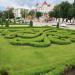Клумба в городе Кропоткин