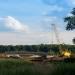 Пешеходно-велосипедный мост через реку Свислочь в городе Минск