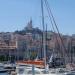 Avant port Joliette dans la ville de Marseille