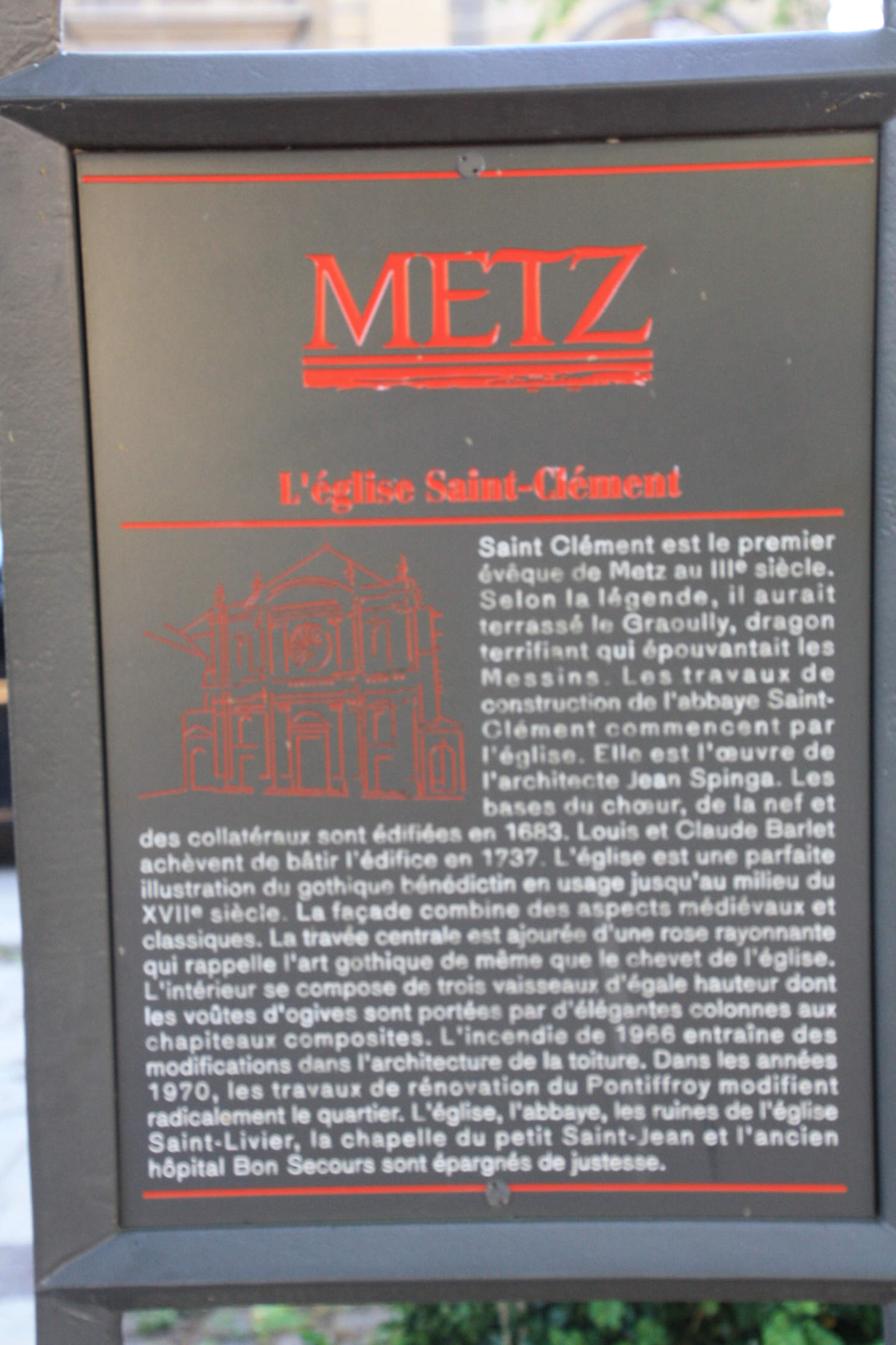 Église SaintClément de Metz Metz