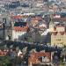 Old Town Water Tower in Prague city