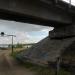 Железнодорожный мост через р. Чёрная в городе Сургут
