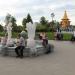 Фонтан с ангелами в городе Дивеево