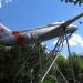 Памятник-самолёт Л-29 «Дельфин» в городе Тюмень