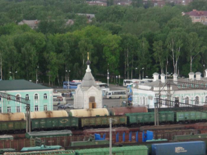 Череповец часовня на вокзале