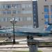 Памятник-самолёт МиГ-21 в городе Арзамас