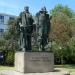 Monument of Tycho Brahe and Johannes Kepler in Prague city