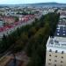 Центральная аллея в городе Октябрьский