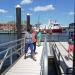 Water Taxi - landing 11 (Fells Point) in Baltimore, Maryland city