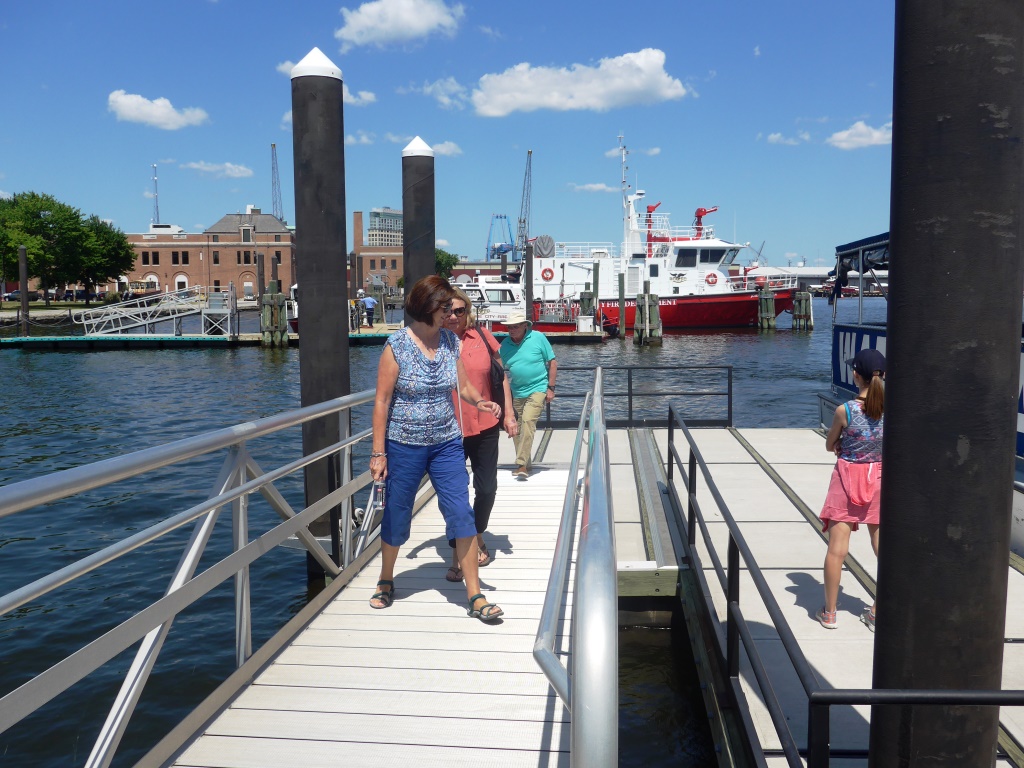 Water Taxi landing 11 (Fells Point) Baltimore, Maryland
