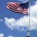 Fort McHenry Flagpole in Baltimore, Maryland city