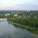 Walking embankment of the Seversky Donets river