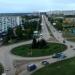 Клумба в городе Октябрьский