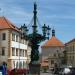 Lantern in Prague city