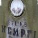 The grave of Feliks Kempfi in Warsaw city